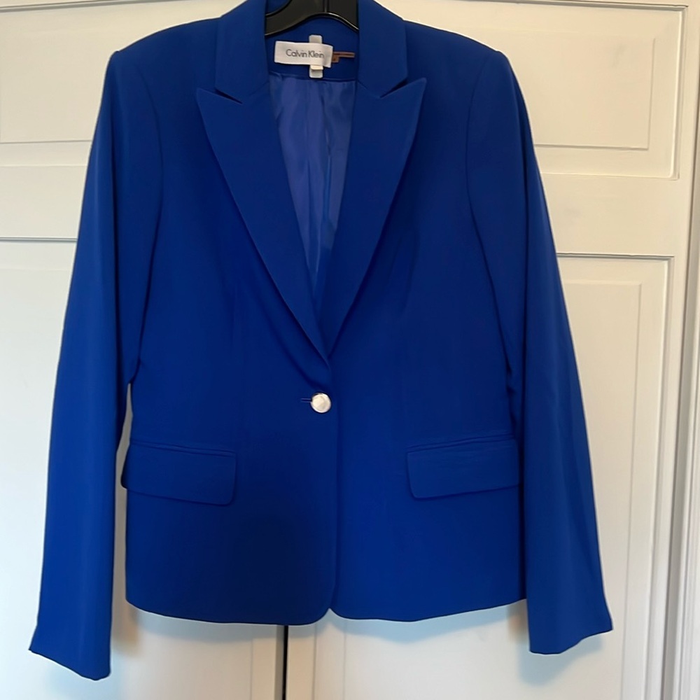Not sold - available Blue blazer.